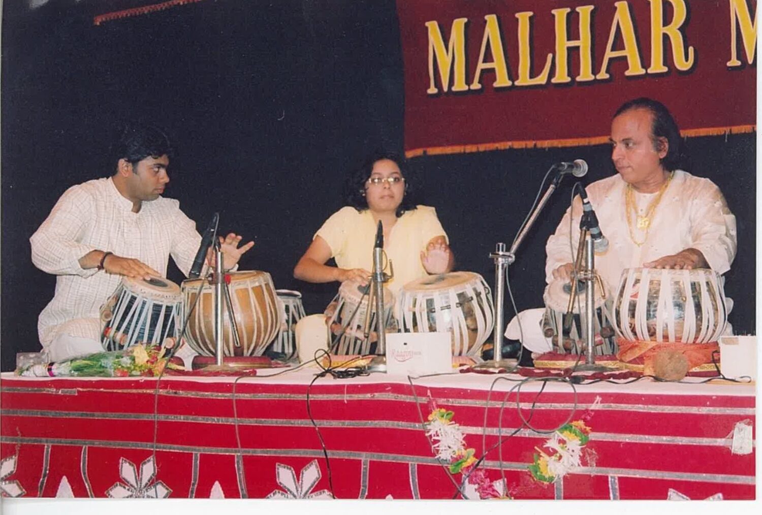 With Pandit Suresh Talwalkar and Sawani Talwalkar