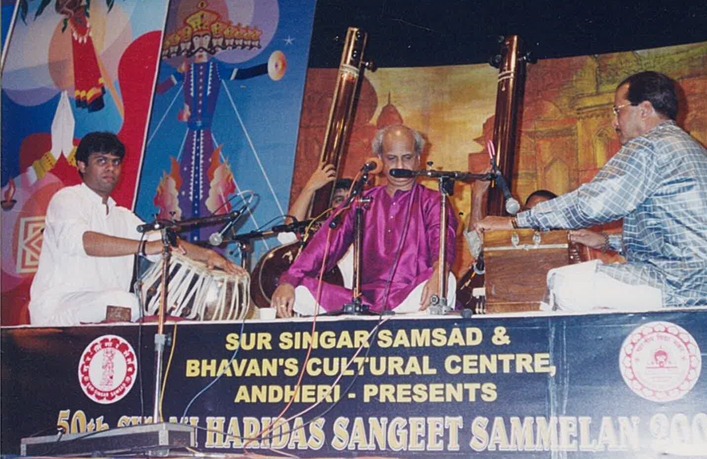 Rohit Mujumdar with Pt. Ulhas Kashalkar