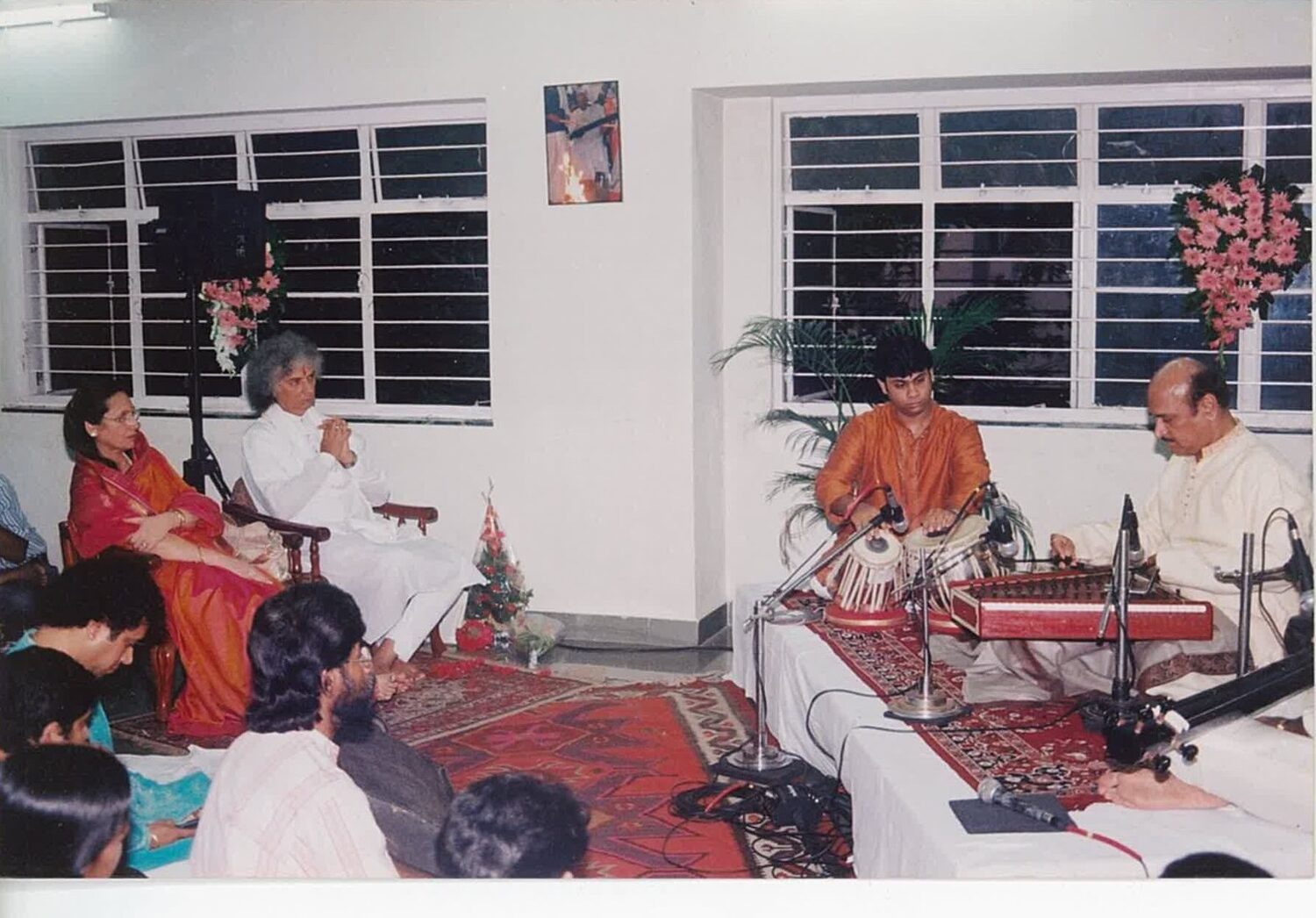 Rohit Mujumdar with Pt. Shivkumar Sharma