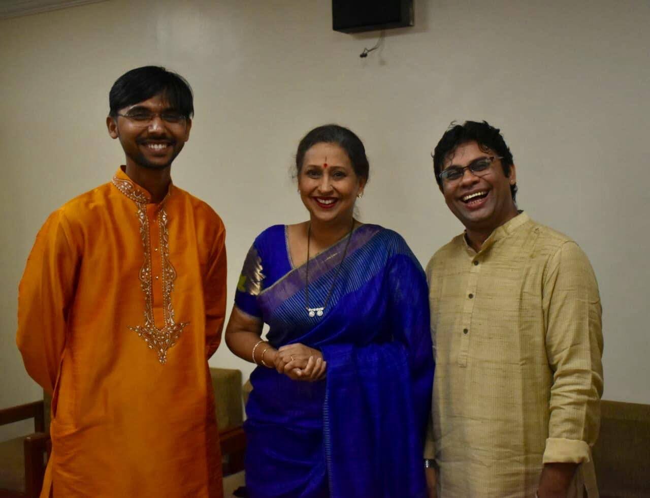With Vidushi Aarti Ankalikar-Tikekar · Swaramalhar, Pune